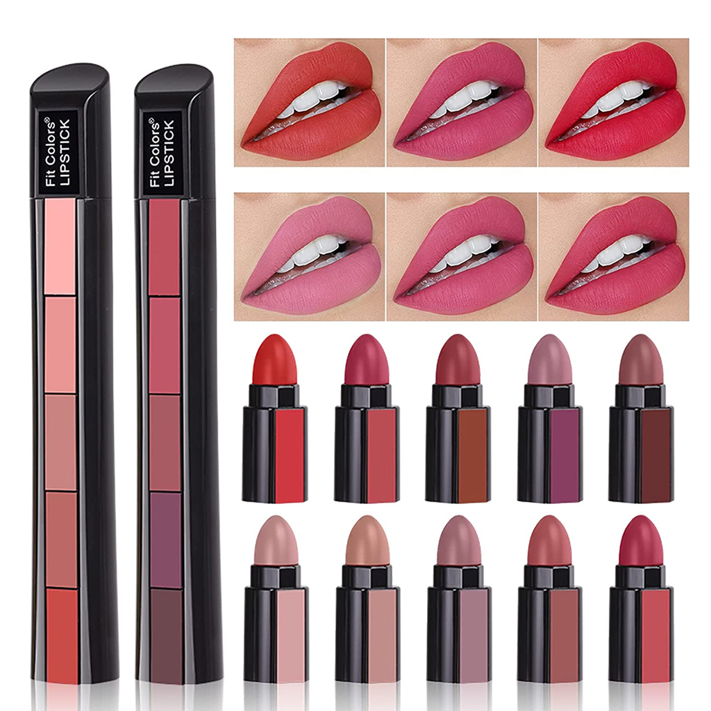 High Qulity 5 in 1 Matte Lipstick !